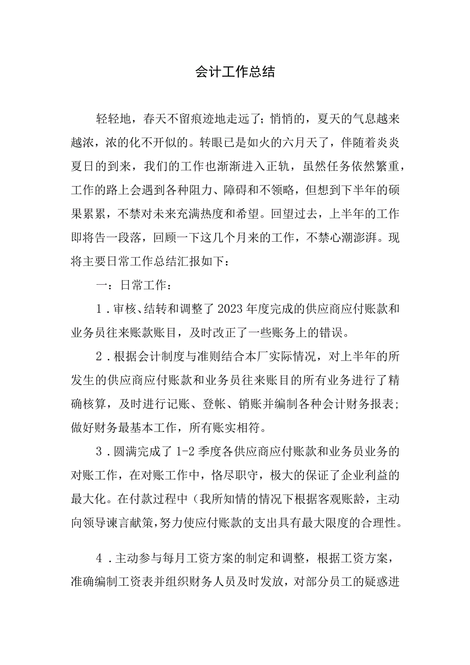 2023年会计工作总结.docx_第1页