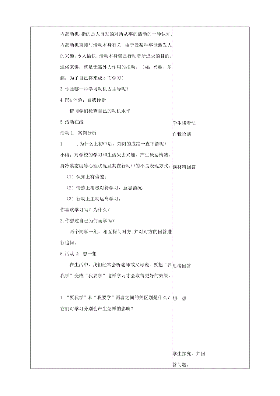 北师大版七年级全一册心理健康第5课 学习的永动机教案.docx_第2页