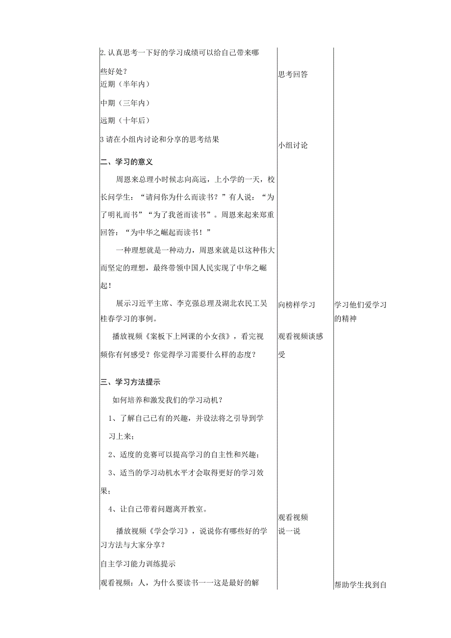 北师大版七年级全一册心理健康第5课 学习的永动机教案.docx_第3页