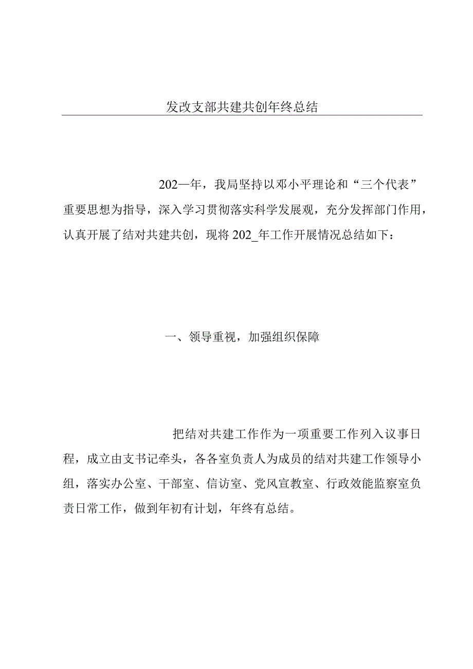 发改支部共建共创年终总结.docx_第1页