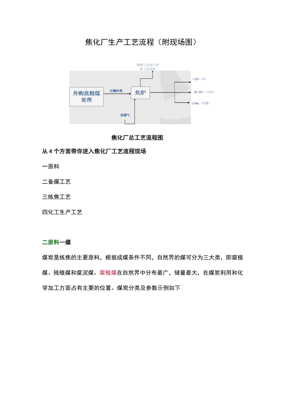 焦化厂生产工艺流程（附现场图）.docx_第1页