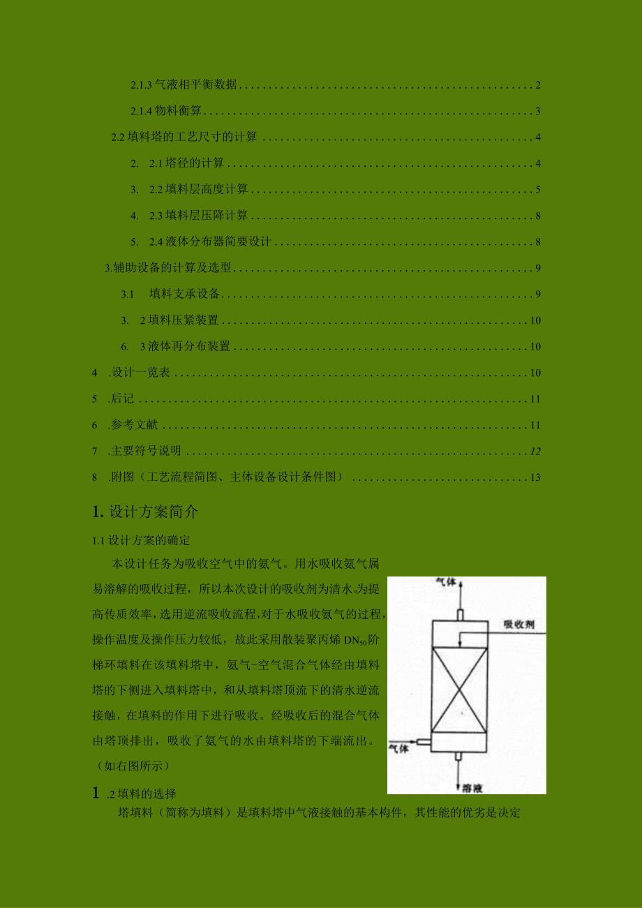 氨气吸收(清水)化工原理课程设计.docx_第3页