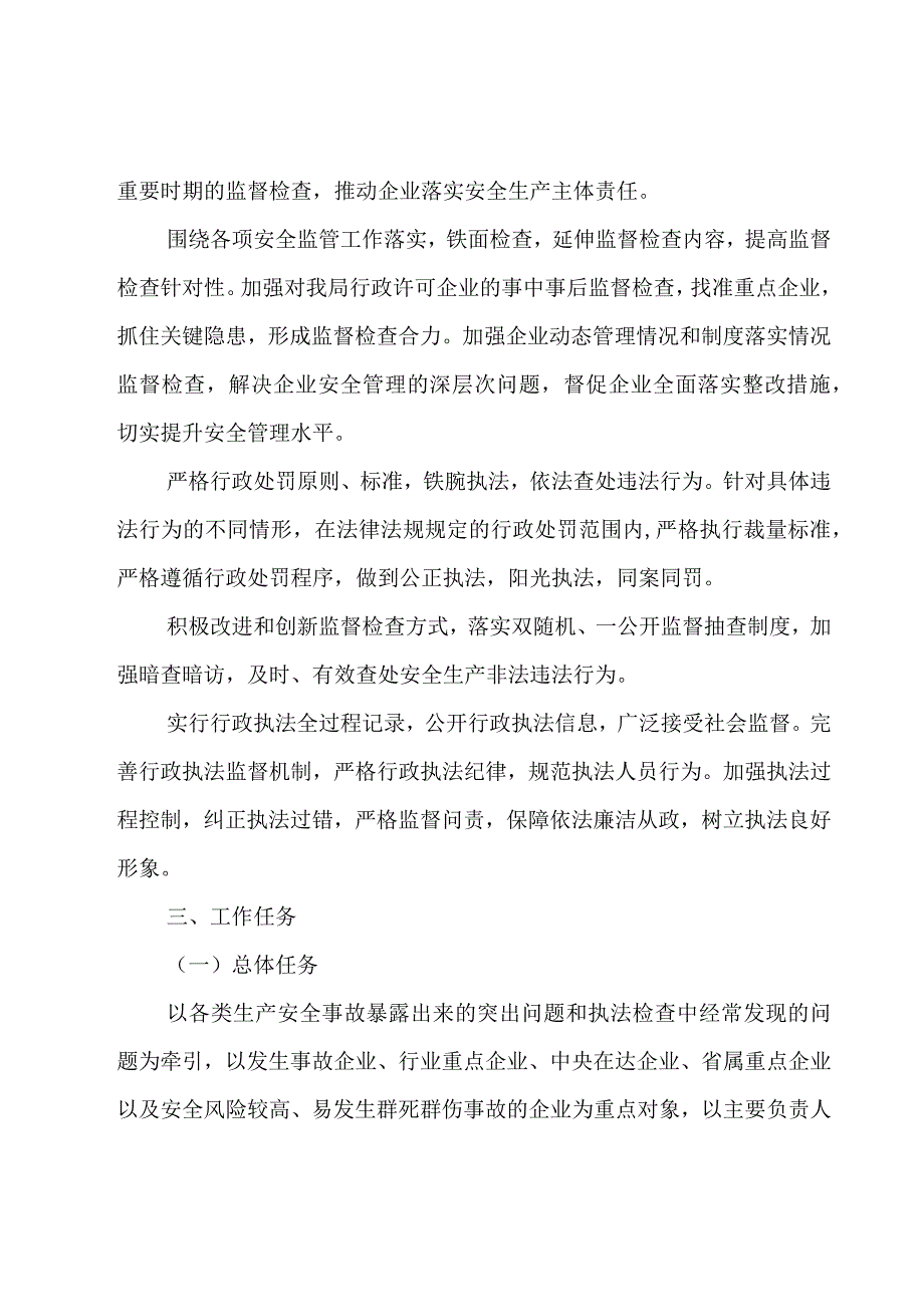 安全生产执法年度工作计划模板.docx_第2页