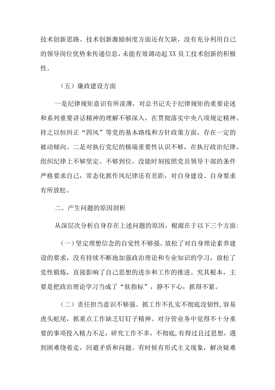 检视问题清单主题教育六篇.docx_第3页