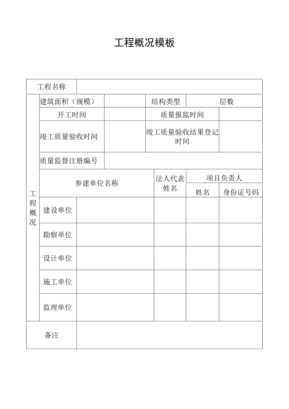 工程概况模板.docx_第1页