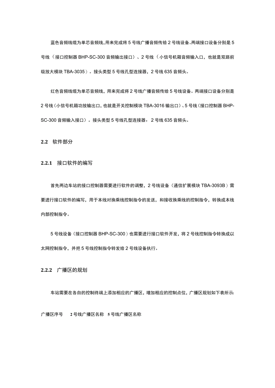 轨道交通某号线与某号线换乘站广播系统互联方案.docx_第2页