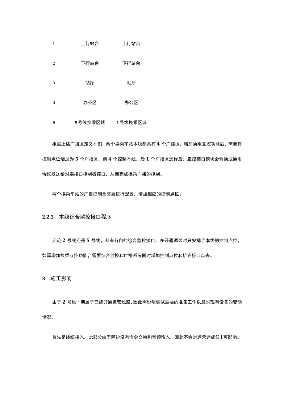 轨道交通某号线与某号线换乘站广播系统互联方案.docx_第3页