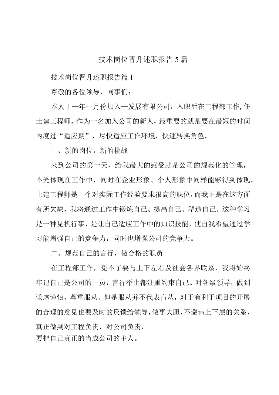 技术岗位晋升述职报告5篇.docx_第1页