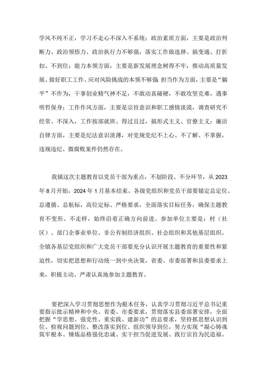 2023年第二批主题教育实施方案与开展第二批主题教育专题研讨发言材料（两篇文）.docx_第2页