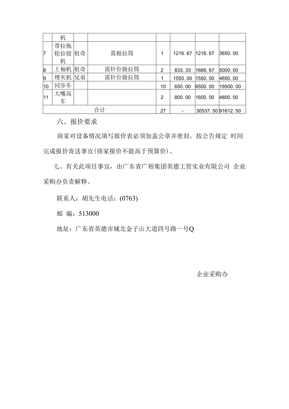 租用缝纫设备项目用户需求书.docx_第3页