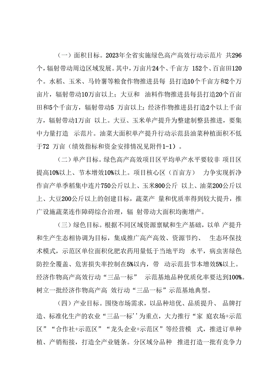 贵州省2023年绿色高产高效行动实施方案.docx_第3页