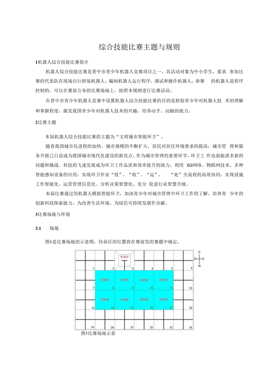 综合技能比赛主题与规则.docx_第1页