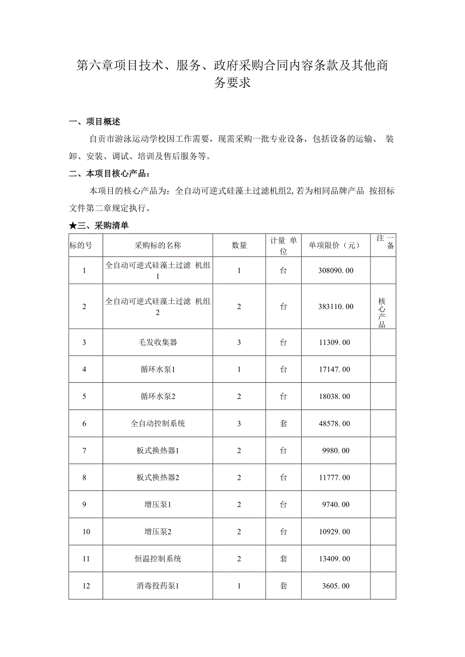 第六章项目技术、服务、政府采购合同内容条款及其他商务要求.docx_第1页