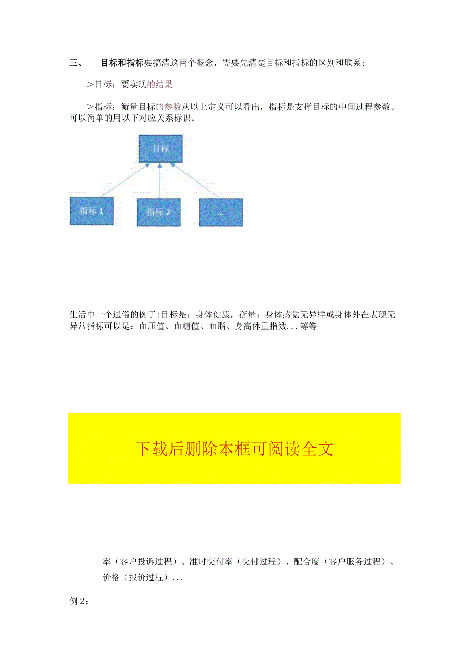 质量目标和过程绩效指标的区别与联系（精品解读）.docx_第2页