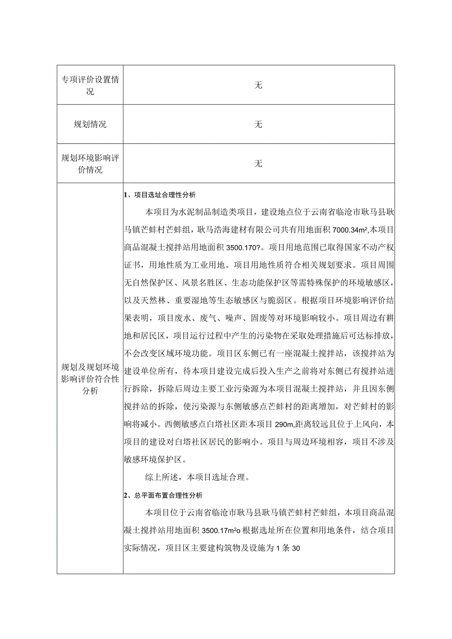 耿马浩海建材有限公司商品混凝土搅拌站建设项目环评报告.docx_第3页