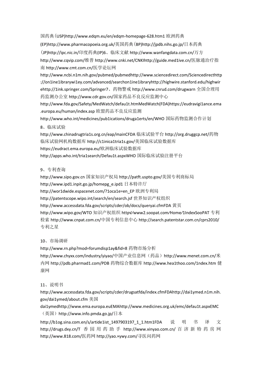 药物研发常用网站.docx_第2页