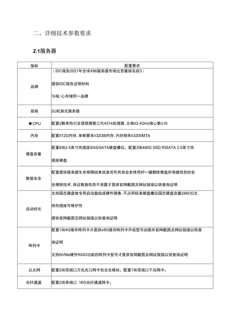 虚拟化服务器设备技术参数需求.docx_第2页