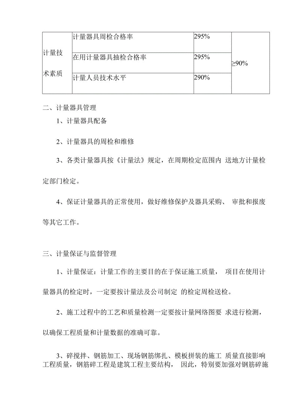 老年养护楼工程施工计量管理方案.docx_第2页