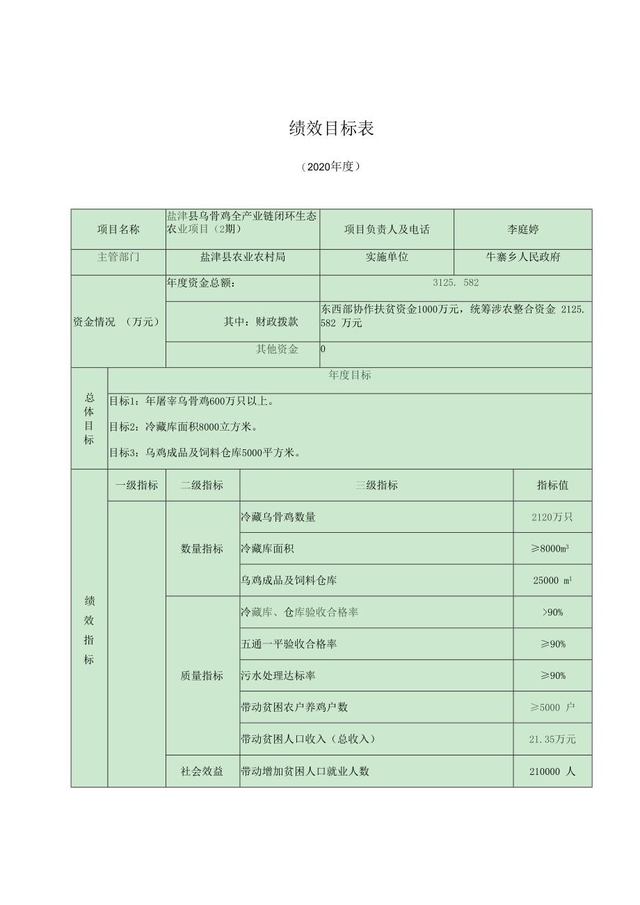 绩效目标表.docx_第1页