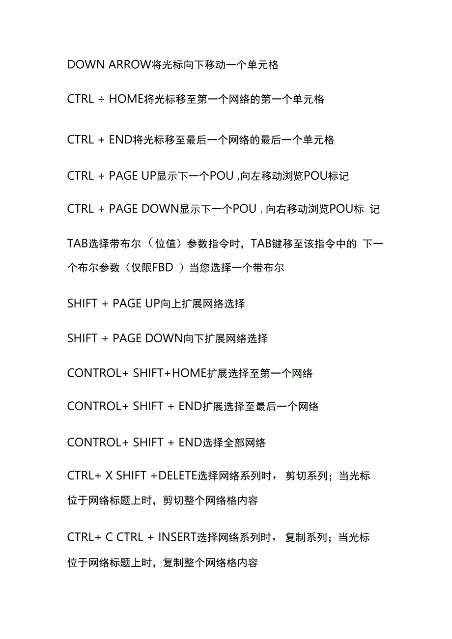 西门子PLC编程软件快捷键全套.docx_第3页