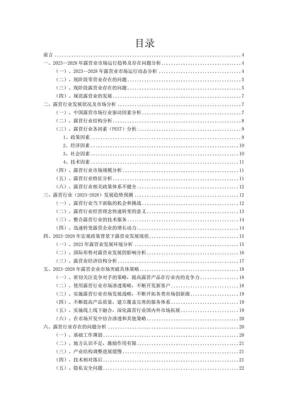 2023年露营行业市场突围建议及需求分析报告.docx_第2页