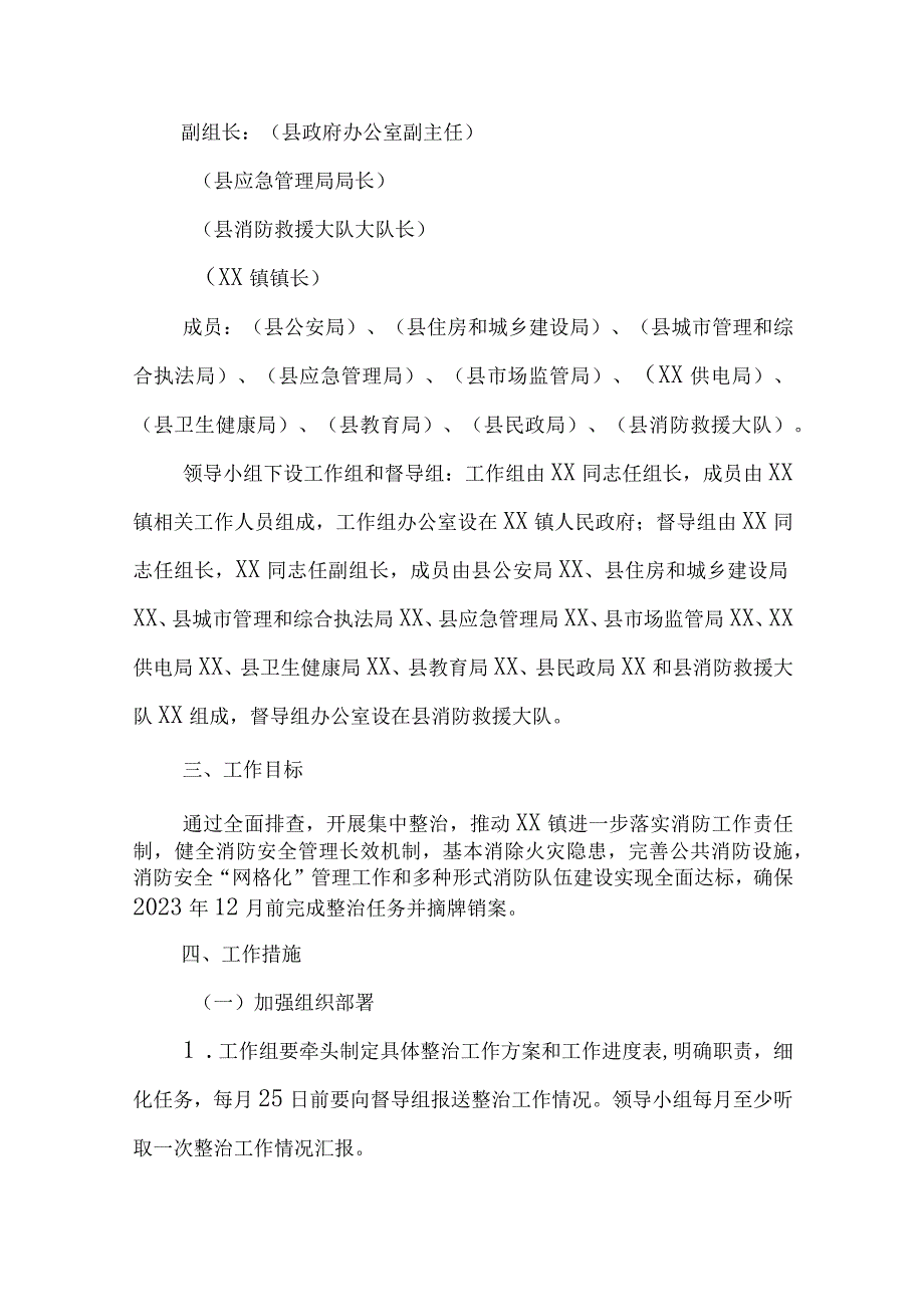 XX县2023年市政府挂牌督办火灾高风险区域整治工作方案.docx_第2页