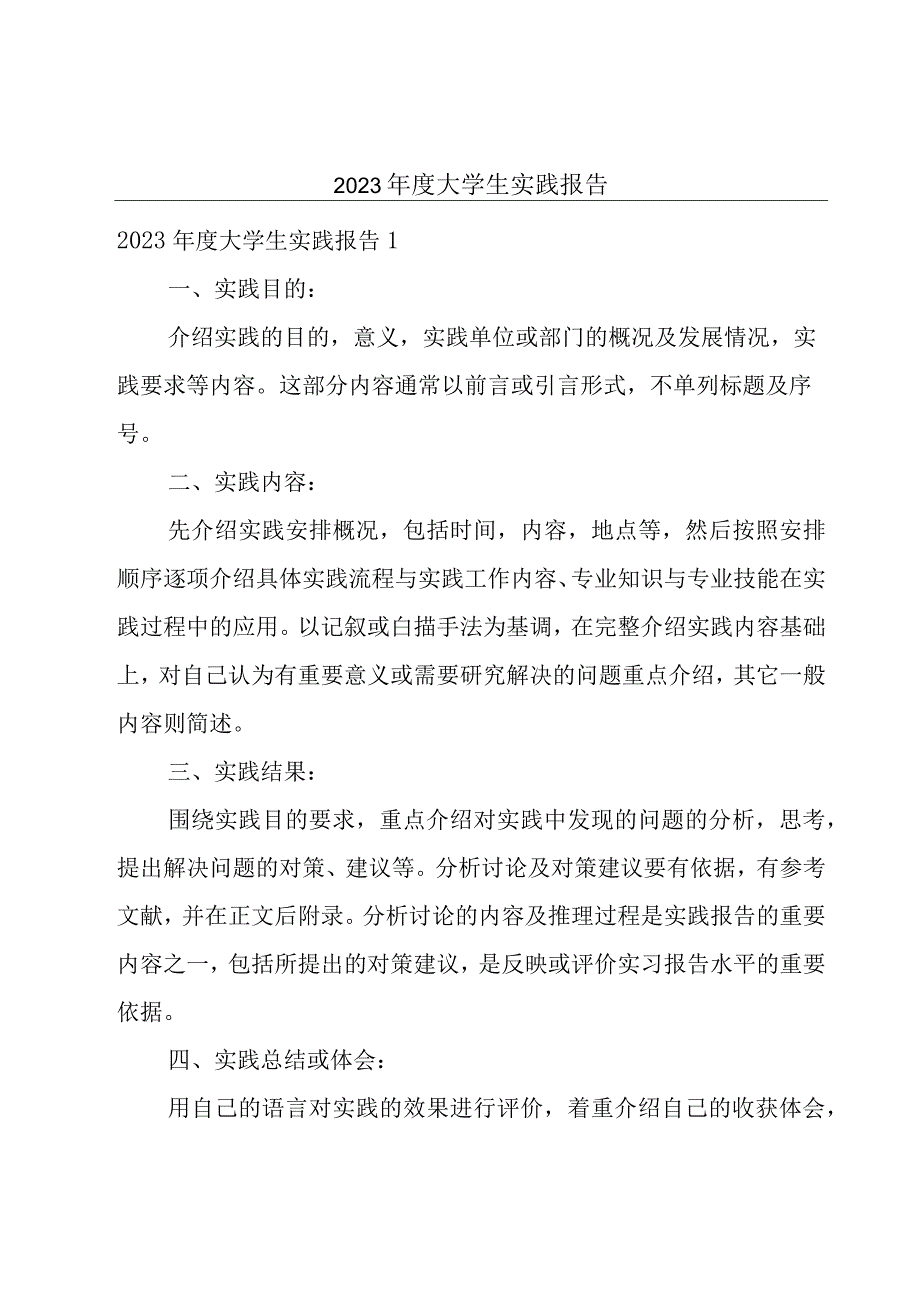 2023年度大学生实践报告.docx_第1页