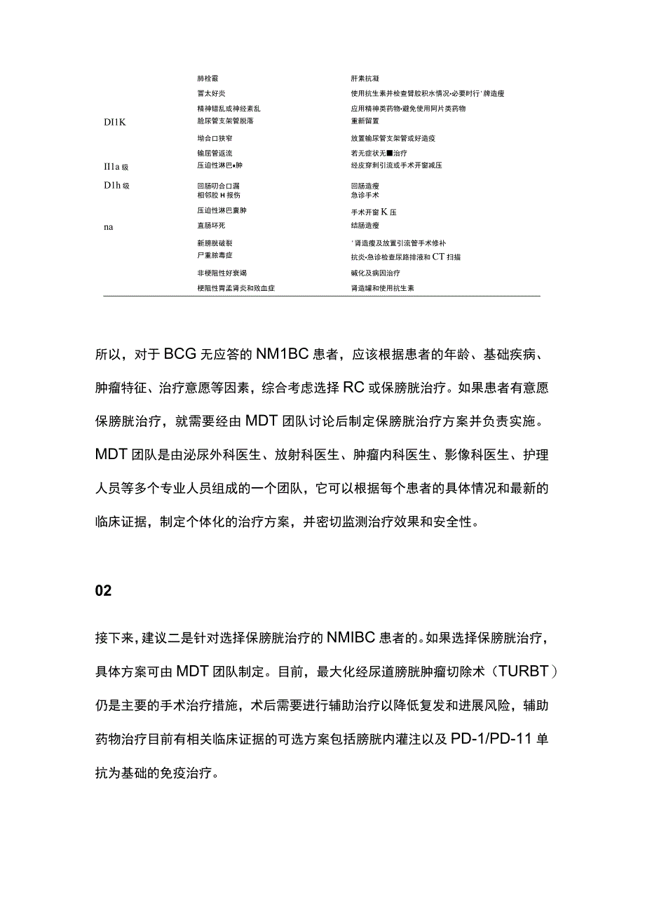 2023非肌层浸润性膀胱癌患者如何选择保膀胱治疗方案专家共识解读.docx_第3页