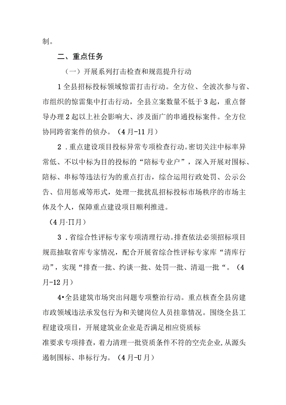 2023年工程建设项目招标投标领域突出问题专项整治工作实施方案.docx_第2页