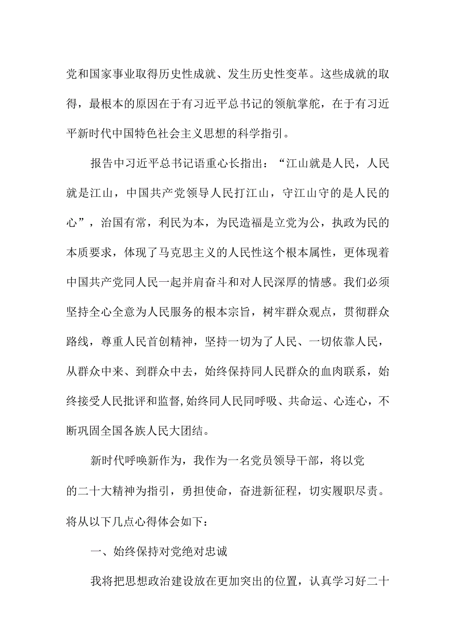 2023年党支部书记学习贯彻《党的二十大精神》一周年个人心得体会汇编4份.docx_第2页