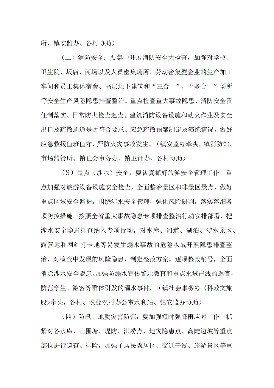 XX镇安全生产大检查紧急行动方案.docx_第2页