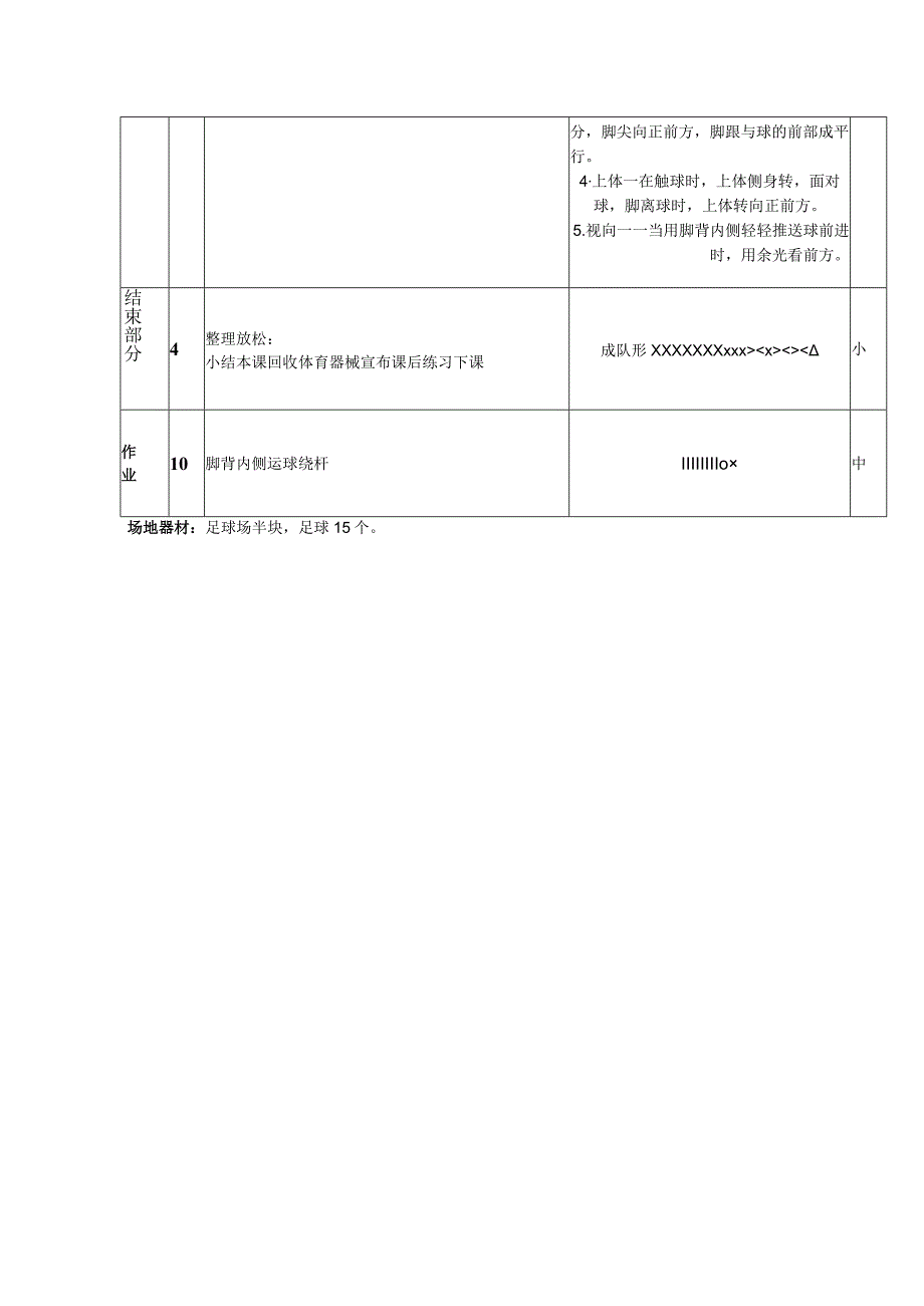 体育与健康《足球：脚背内侧运球》公开课教案.docx_第2页