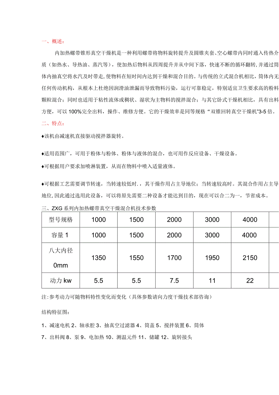 制药行业专用高效多用内加热螺带锥形真空干燥机.docx_第1页