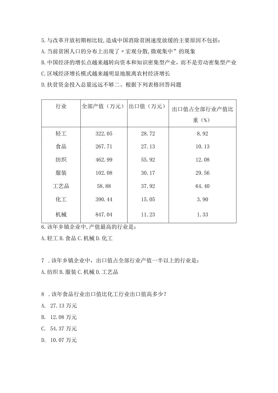 军队文职考试文学类考试-资料分析模拟题七.docx_第3页