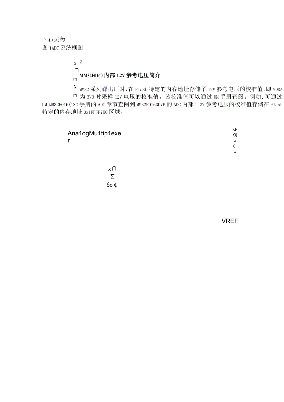 MM32F0163D7P的ADC内部1.2V参考电压的使用.docx_第2页