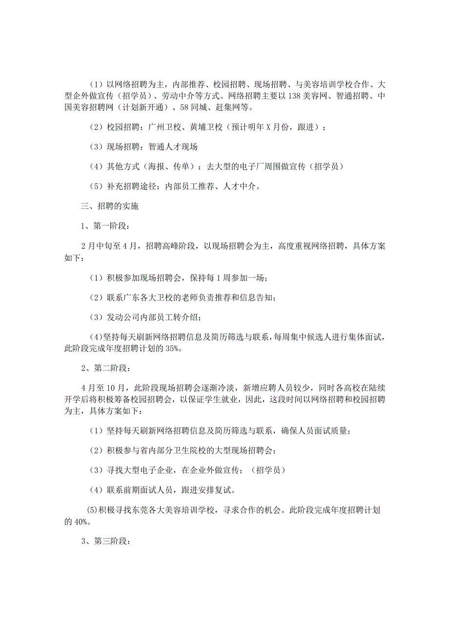 公司招聘计划书.docx_第2页