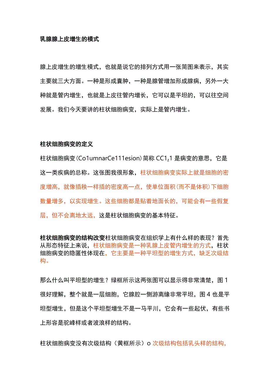 2023《乳腺增生性病变中的柱状细胞病变》柱状细胞病变的共同组织学特征.docx_第2页