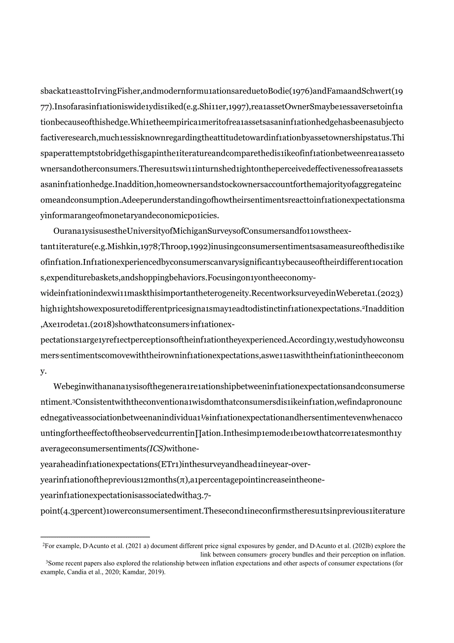 【市场报告】美联储-房地产所有者对通货膨胀的厌恶程度降低了吗？来自消费者情绪和通胀预期的证据（英）-.docx_第3页