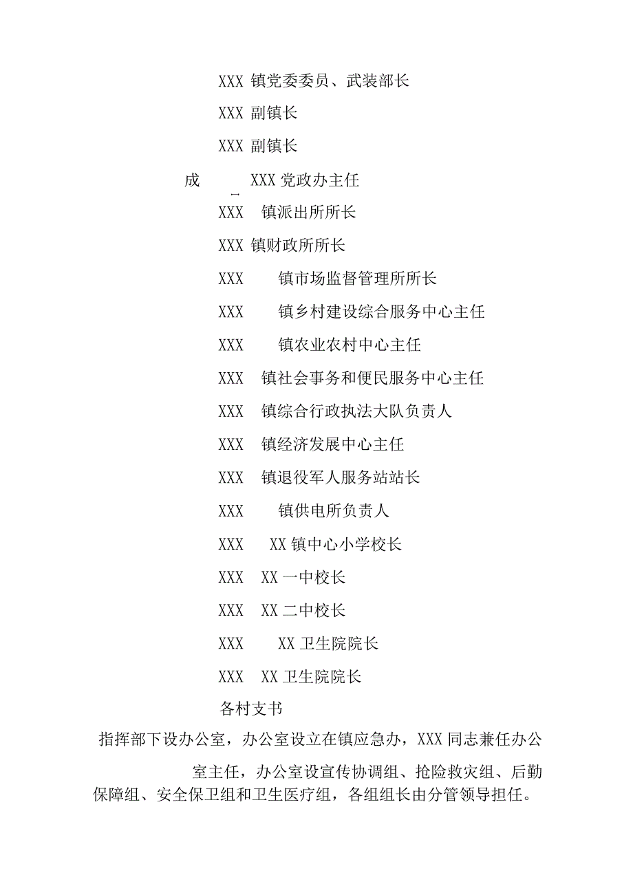 XX镇群众转移避险工作实施方案.docx_第2页