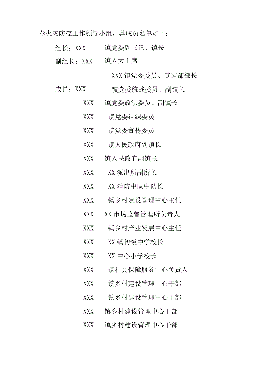 XX镇2023年冬春火灾防控工作方案.docx_第2页