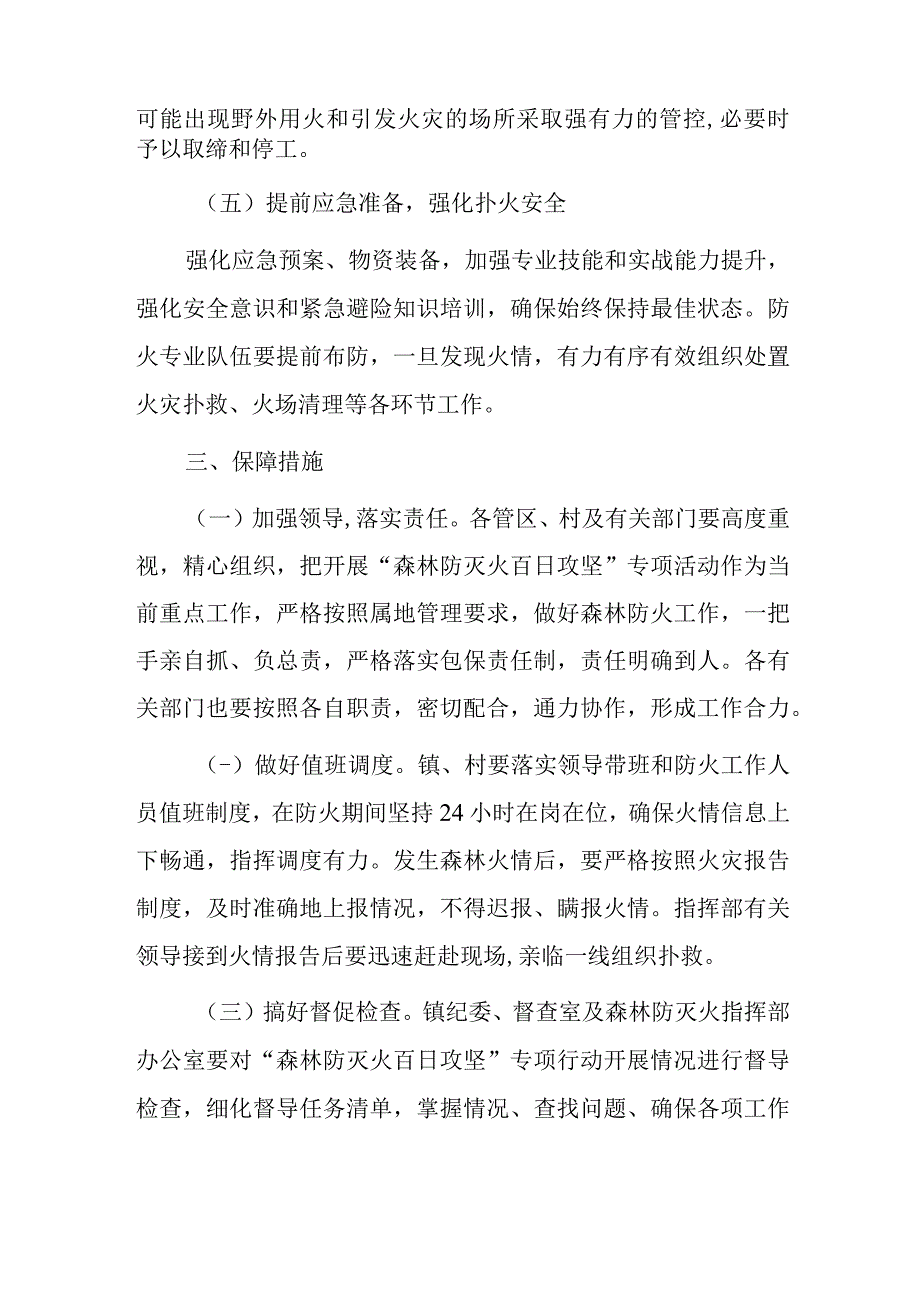 xx镇“森林防灭火百日攻坚”专项行动实施方案.docx_第3页