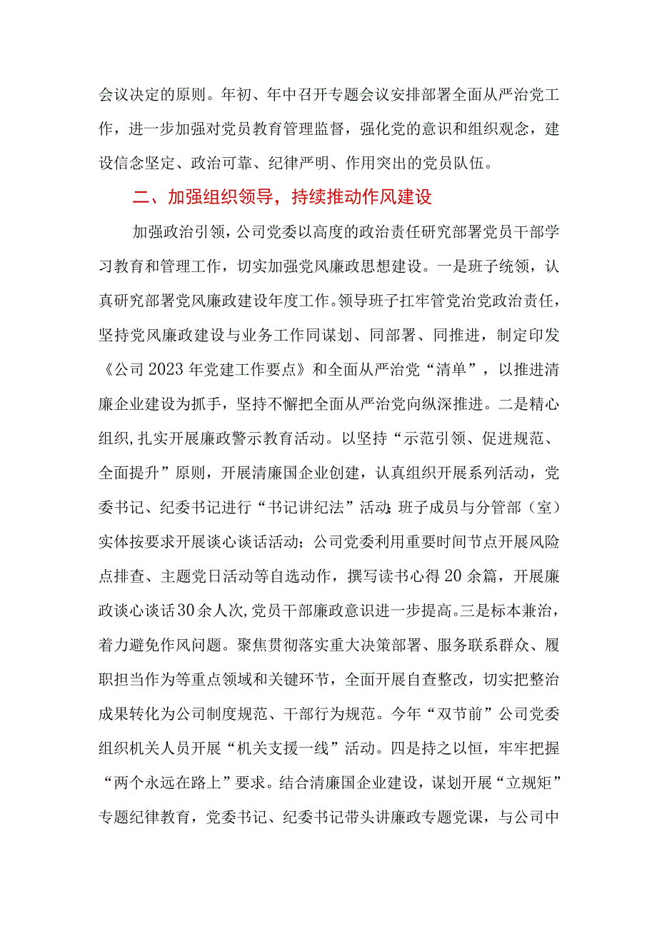 公司2023年落实主体责任工作总结.docx_第3页