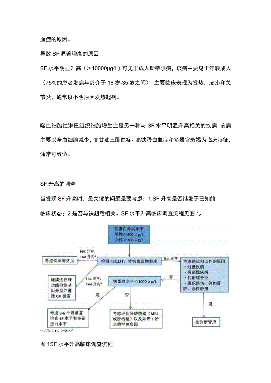 2023血清铁蛋白（SF）升高原因分析.docx_第2页