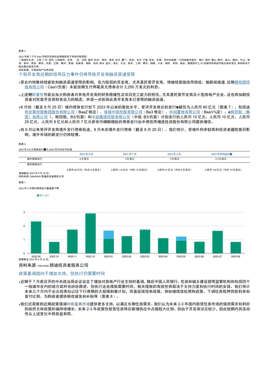 【市场报告】穆迪+中国房地产市场焦点：房地产业的近期信用压力事件将波及其他行业（中文）_市场营销策划.docx_第3页