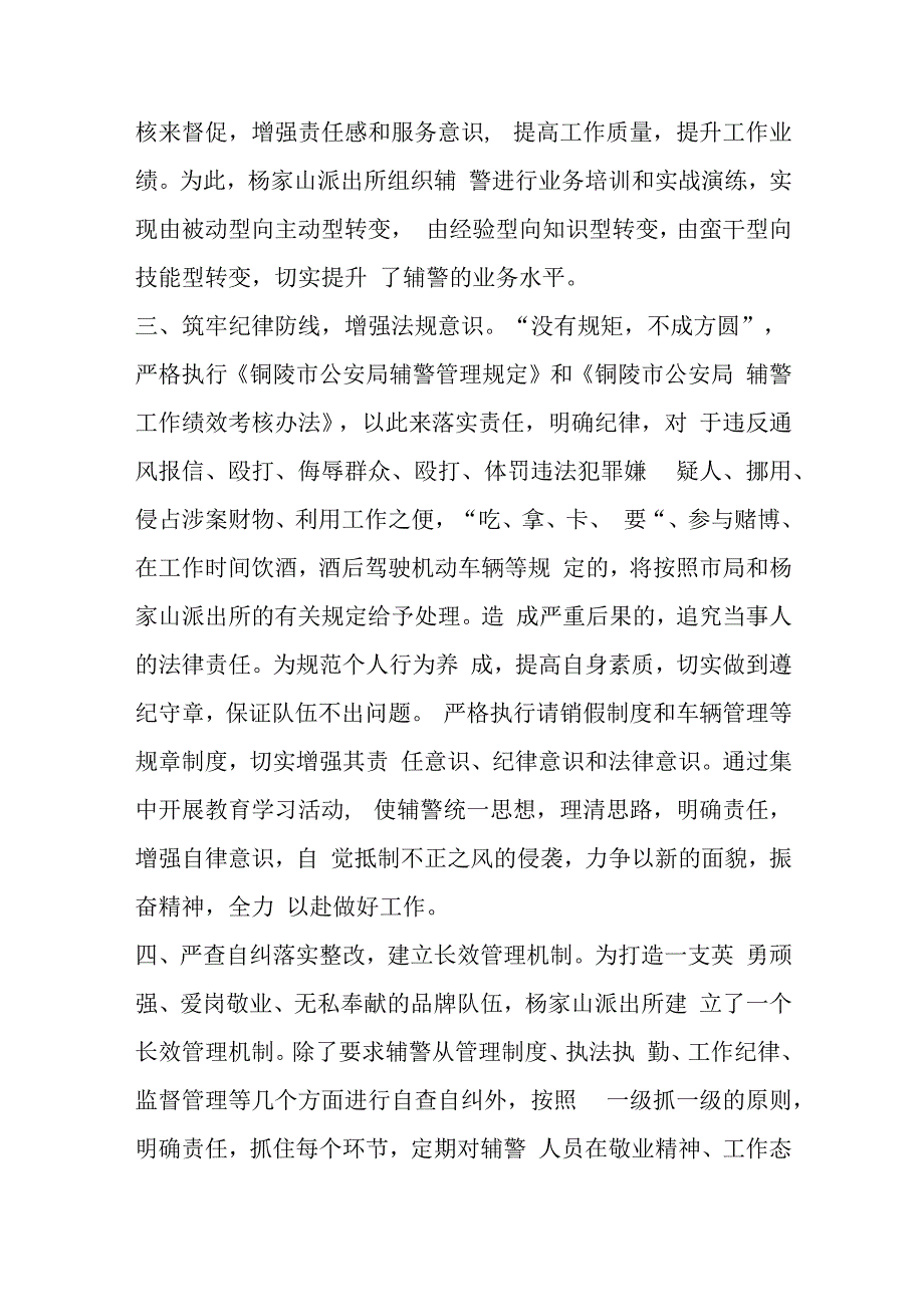 辅警自查报告(通用6篇).docx_第2页