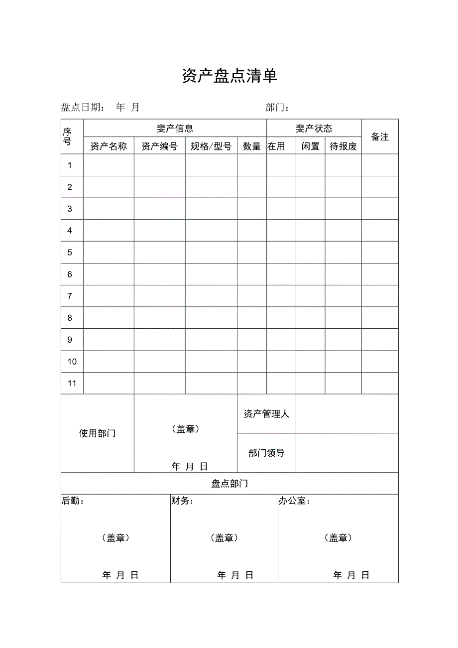 资产管理台账模板(1).docx_第2页