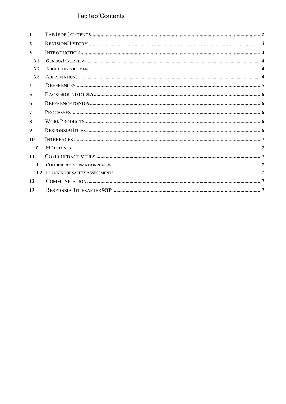 ISO26262道路车辆所能安全 工作模板 DIA模板.docx_第2页