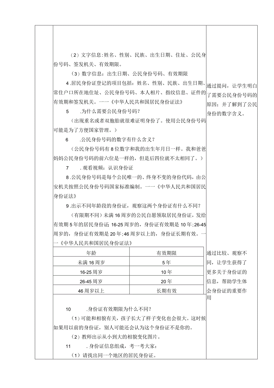 3《公民意味着什么》 第2课时 认识居民身份证 教学设计.docx_第2页