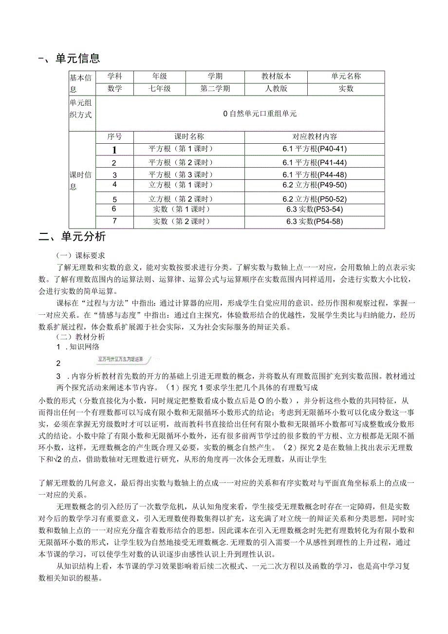 人教版 七年级 实数 单元作业设计.docx_第3页