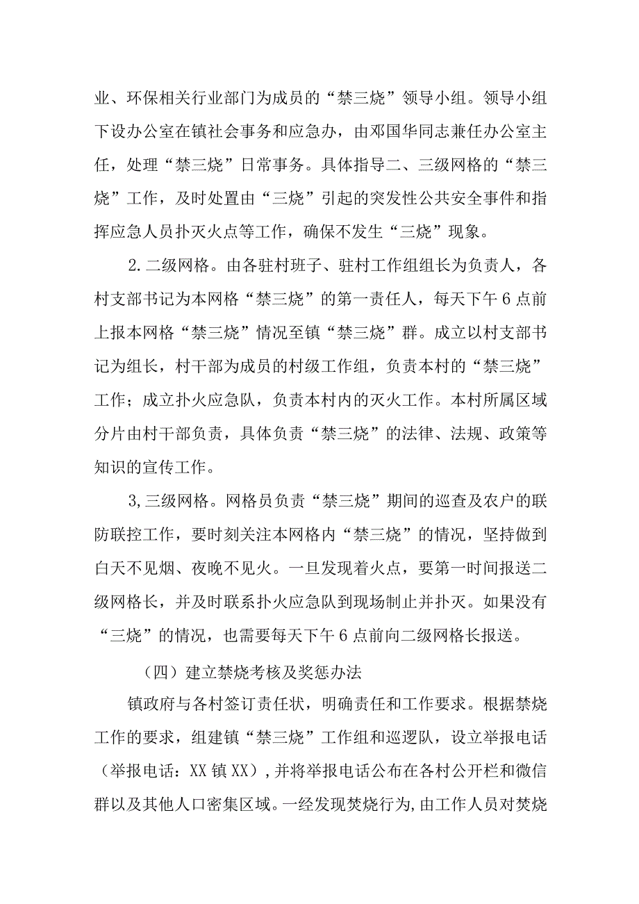 XX镇“禁三烧”工作实施方案.docx_第3页